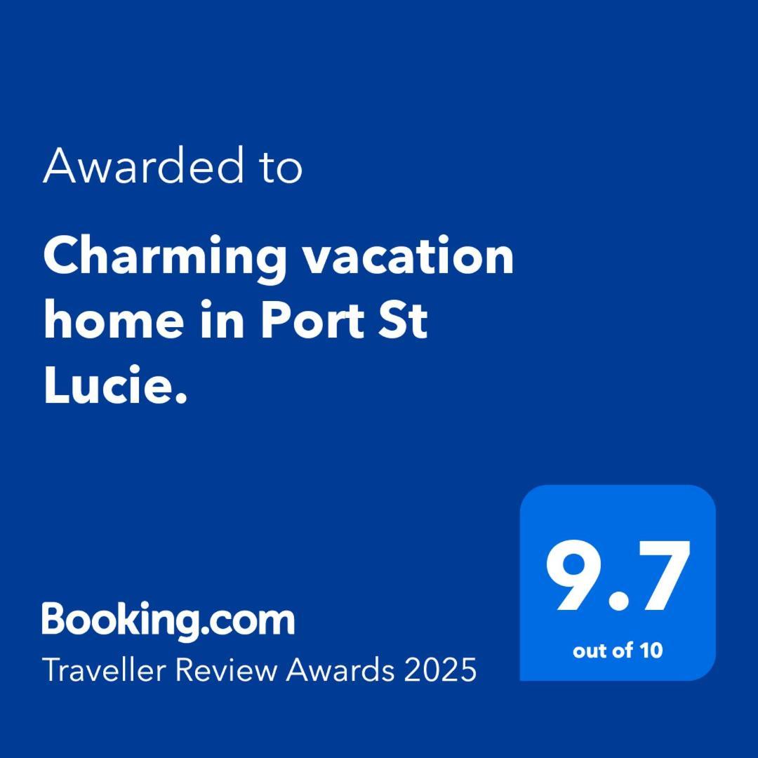 Charming Vacation Home In Port St Lucie. Port St. Lucie Bagian luar foto